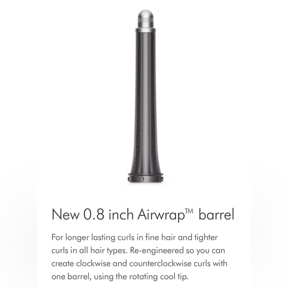 Dyson Airwrap 0.8inch (20mm) barrel